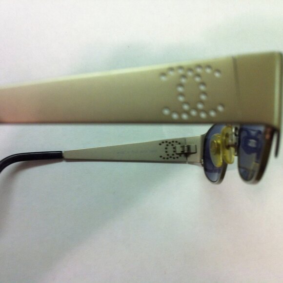 Vintage Chanel sunglasses in silver